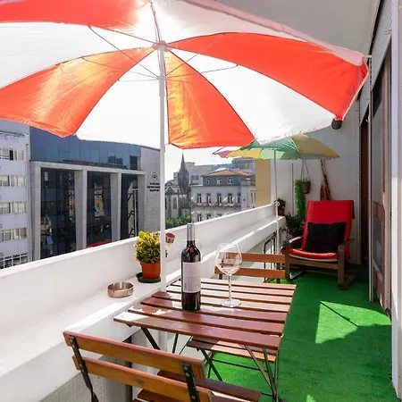Sunny Oporto, Trindade Balcony Apartment