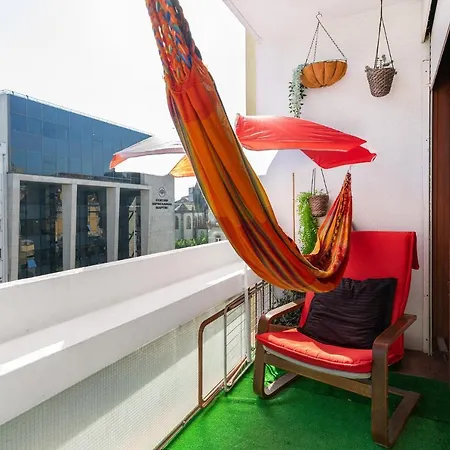 Apartment Sunny Oporto, Trindade Balcony *